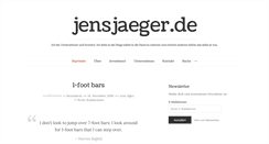 Desktop Screenshot of jensjaeger.de