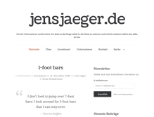 Tablet Screenshot of jensjaeger.de